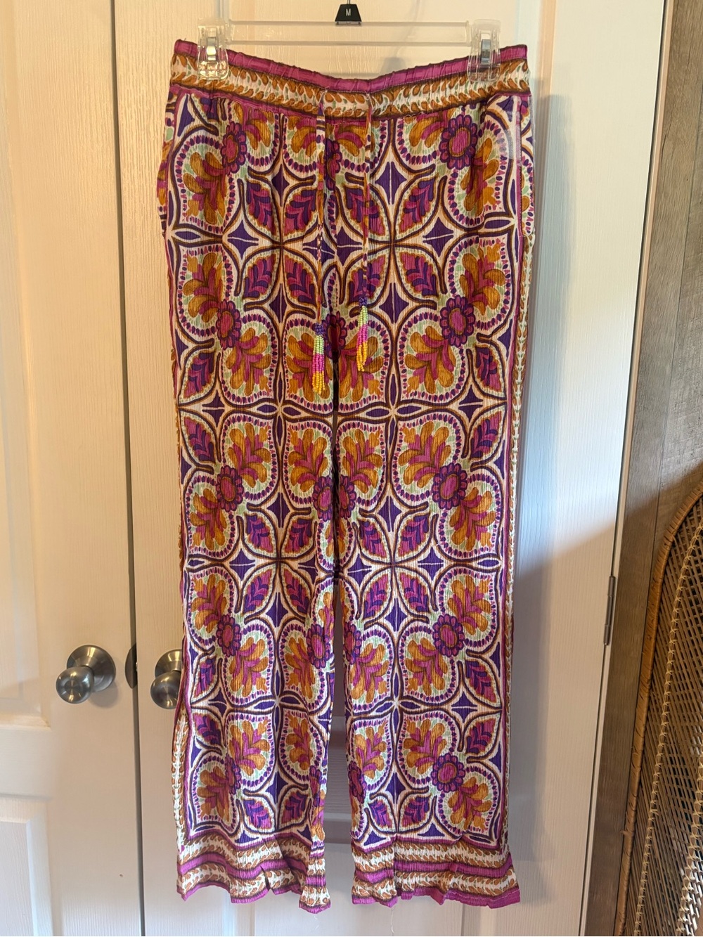 Haute Hippie Boho Flowy Pants size M